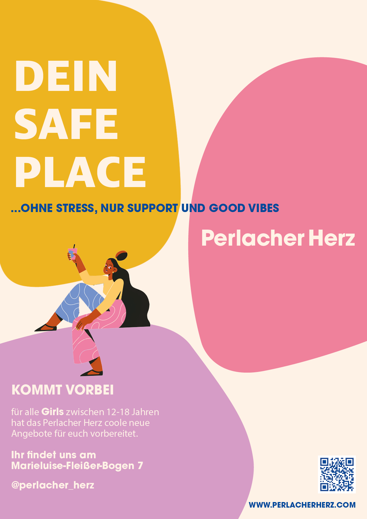 Plakat für ein soziales Projekt